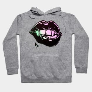 Vampire Bite & Kiss Hoodie